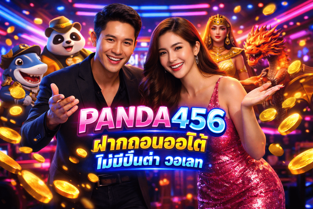 PANDA456 ฝากถอนออโต้ ไม่มีขั้นต่ำ วอเลท